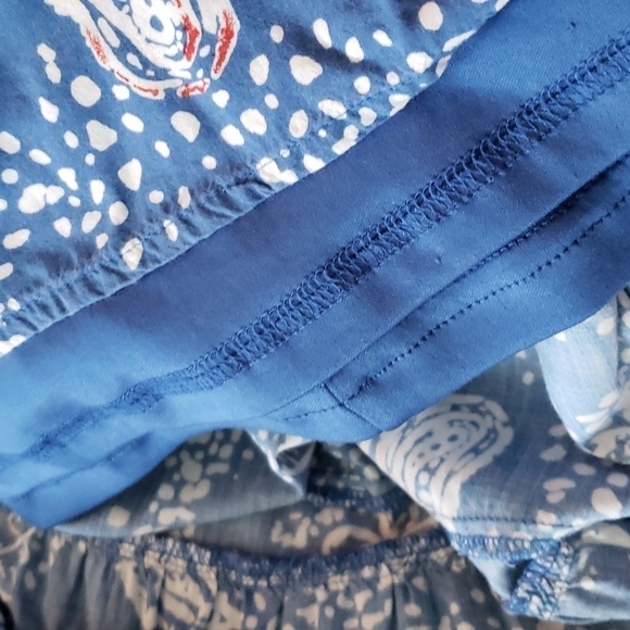 DR2 Blue Paisley Sleeveless Dress - Picture 4 of 7